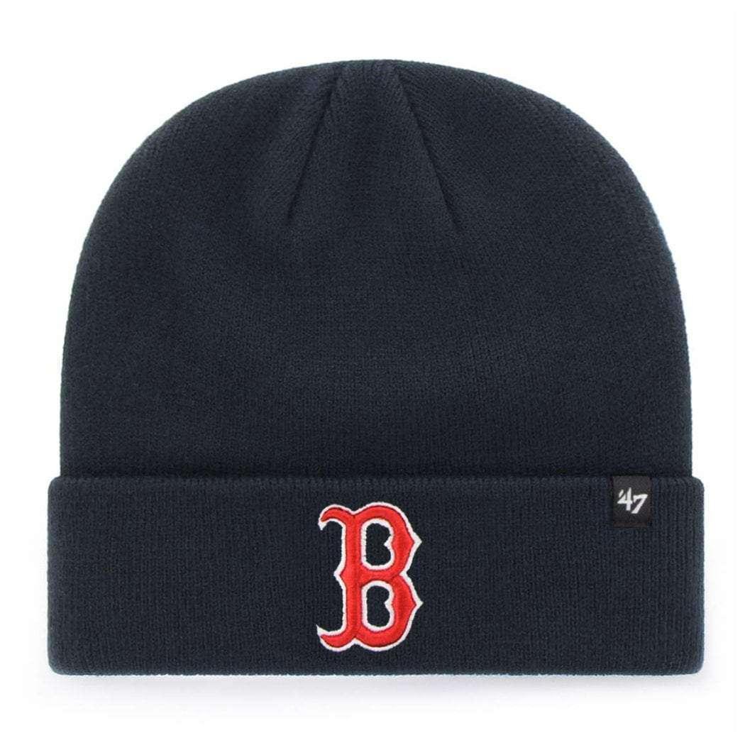 47 Brand Beanies Boston Red Sox '47 MLB Haymaker Raised Cuff Knit Beanie - Navy