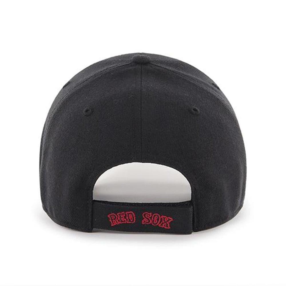 47 Brand Caps Boston Red Sox '47 MLB MVP Colour Pop Adjustable Curve Hat - Black