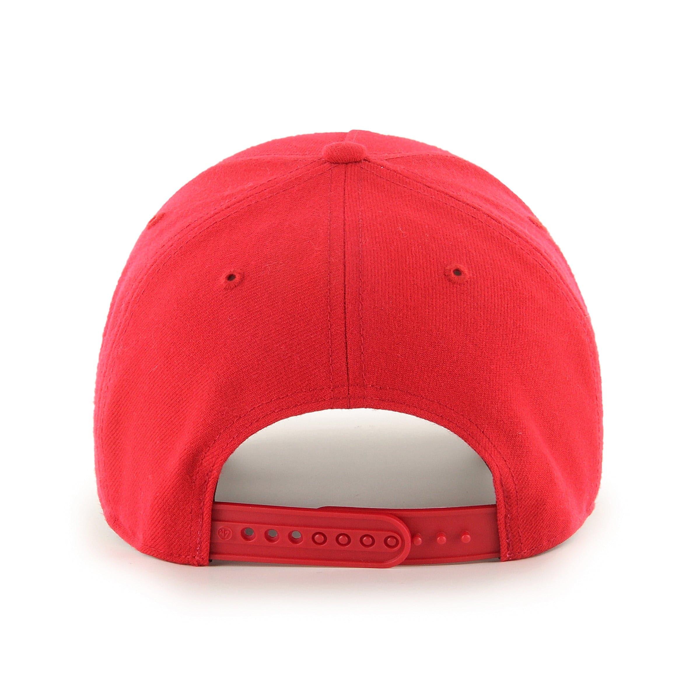 47 Brand Caps Boston Red Sox '47 MLB Natural MVP DT Snapback Hat - Red