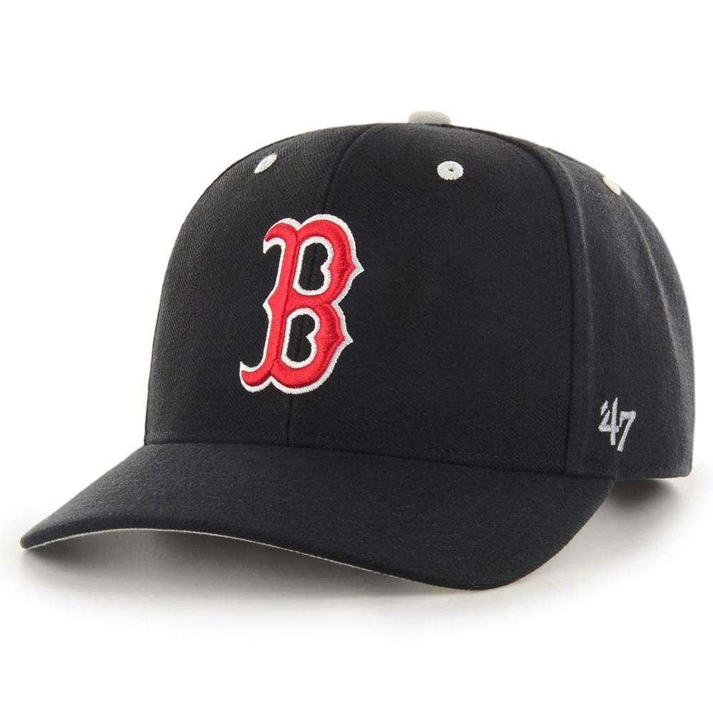 47 Brand Caps Boston Red Sox '47 MLB Team Audible DB Pre-Curved Snapback Hat - Black