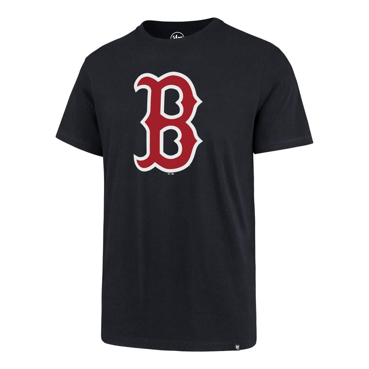 47 Brand T-Shirts Boston Red Sox '47 MLB Team Imprint Splitter T-Shirt - Navy