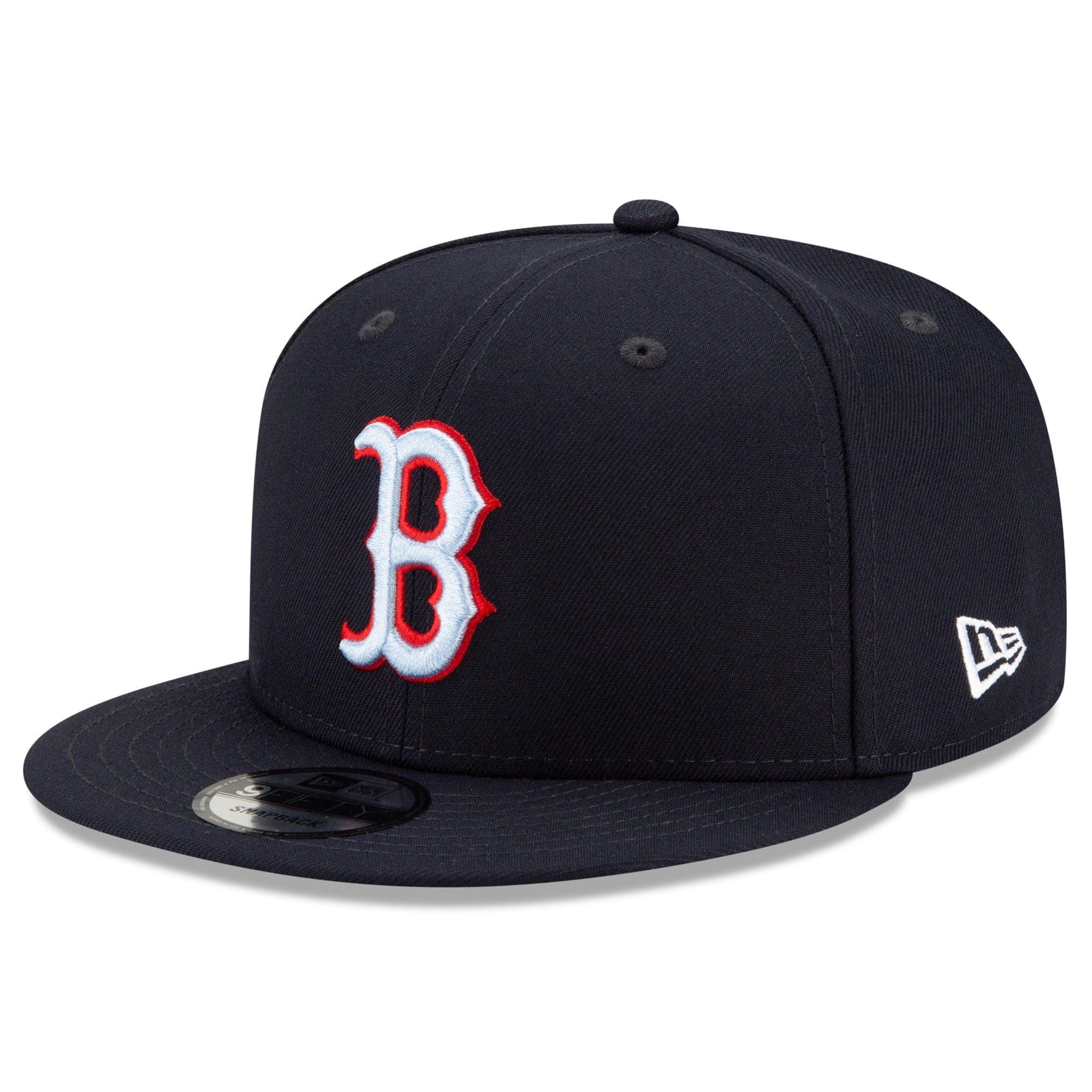 New Era Caps Boston Red Sox New Era MLB 2021 Fathers Day 9FIFTY Snapback Hat - Navy