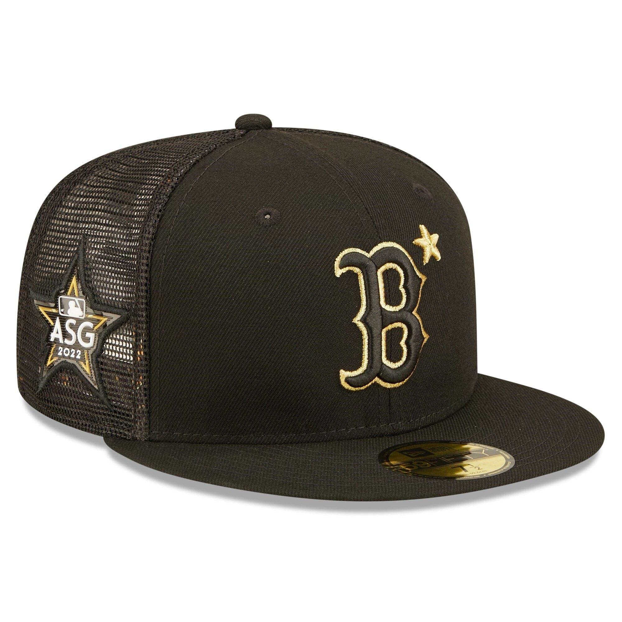 New Era Caps Boston Red Sox New Era MLB 2022 All-Star Game 59FIFTY Trucker Fitted Hat - Black