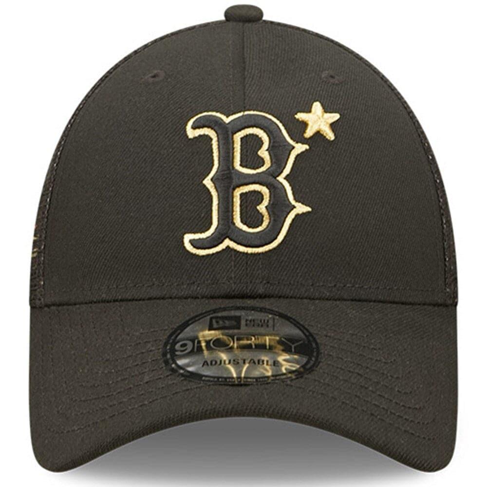 New Era Caps Boston Red Sox New Era MLB 2022 All-Star Game 9FORTY Trucker Snapback Hat - Black
