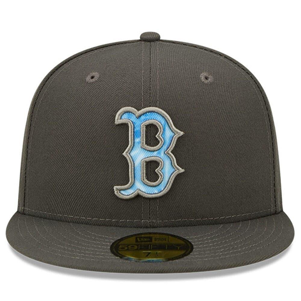 New Era Caps Boston Red Sox New Era MLB 2022 Fathers Day 59FIFTY Fitted Hat - Graphite