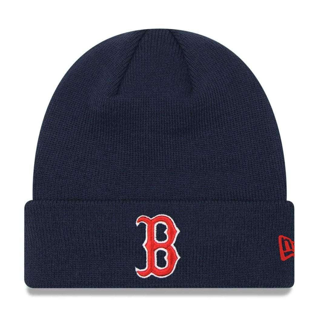 New Era Beanies Boston Red Sox New Era MLB 6 Dart Team Cuff Knit Beanie - Navy