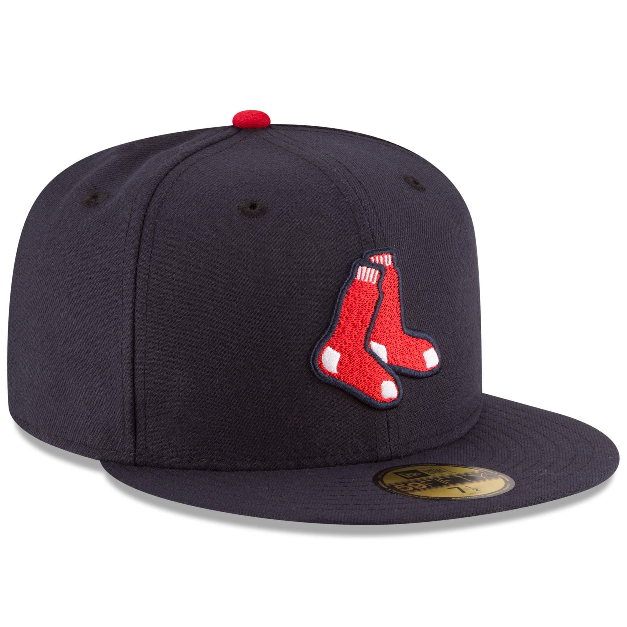 New Era Caps Boston Red Sox New Era MLB AC On-Field Alt 59FIFTY Fitted Hat - Navy