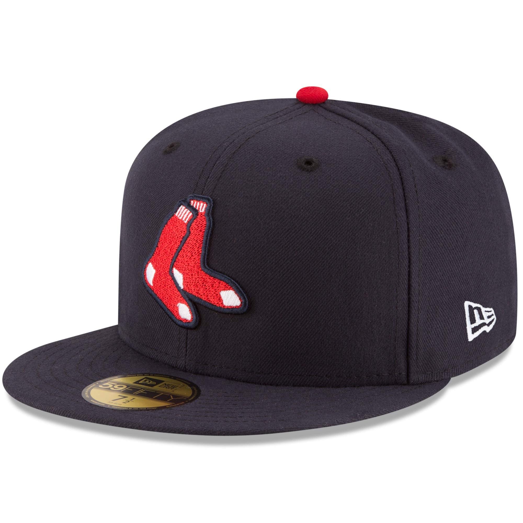 New Era Caps Boston Red Sox New Era MLB AC On-Field Alt 59FIFTY Fitted Hat - Navy