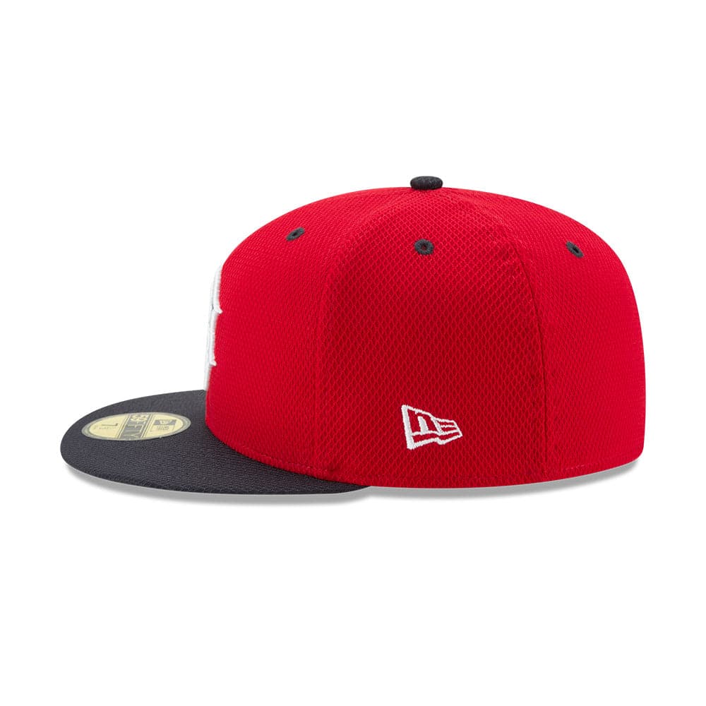 New Era Caps Boston Red Sox New Era MLB Alt Diamond Era Performance 59FIFTY Fitted Hat - Red