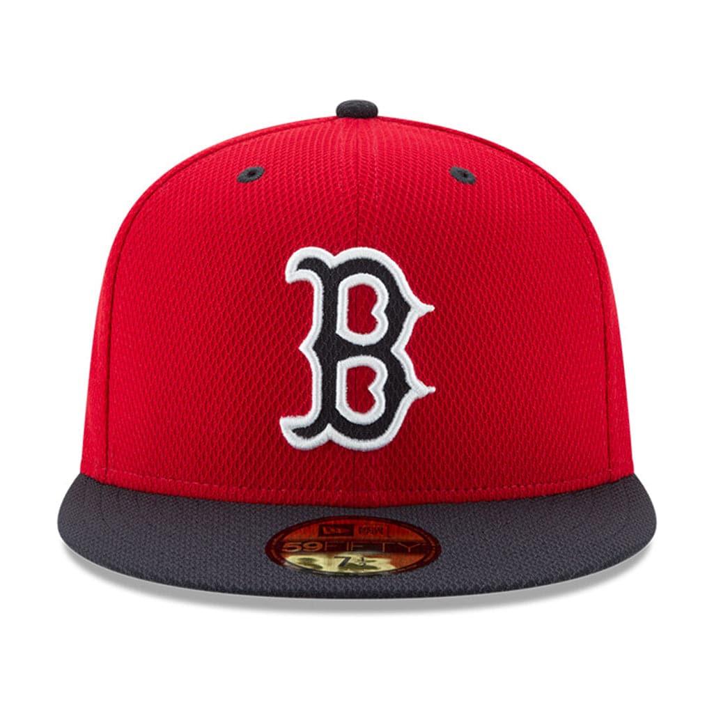 New Era Caps Boston Red Sox New Era MLB Alt Diamond Era Performance 59FIFTY Fitted Hat - Red