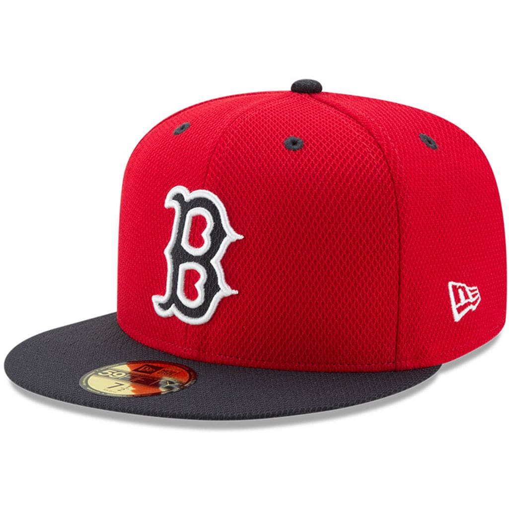 New Era Caps Boston Red Sox New Era MLB Alt Diamond Era Performance 59FIFTY Fitted Hat - Red