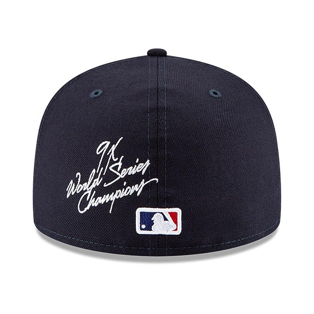 New Era Caps Boston Red Sox New Era MLB Champions Patch 59FIFTY Fitted Hat - Navy