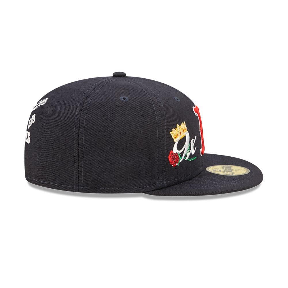 New Era Caps Boston Red Sox New Era MLB Crown Champs 59FIFTY Fitted Hat - Navy