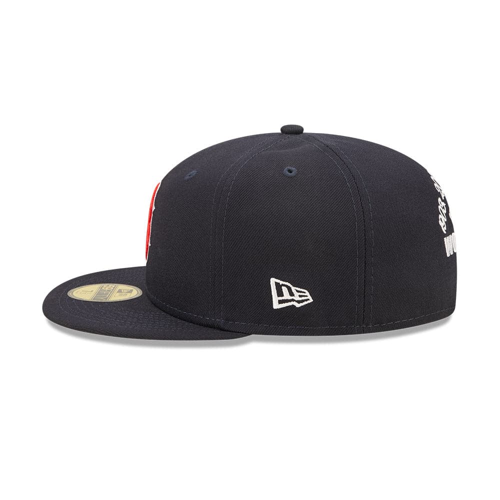 New Era Caps Boston Red Sox New Era MLB Crown Champs 59FIFTY Fitted Hat - Navy