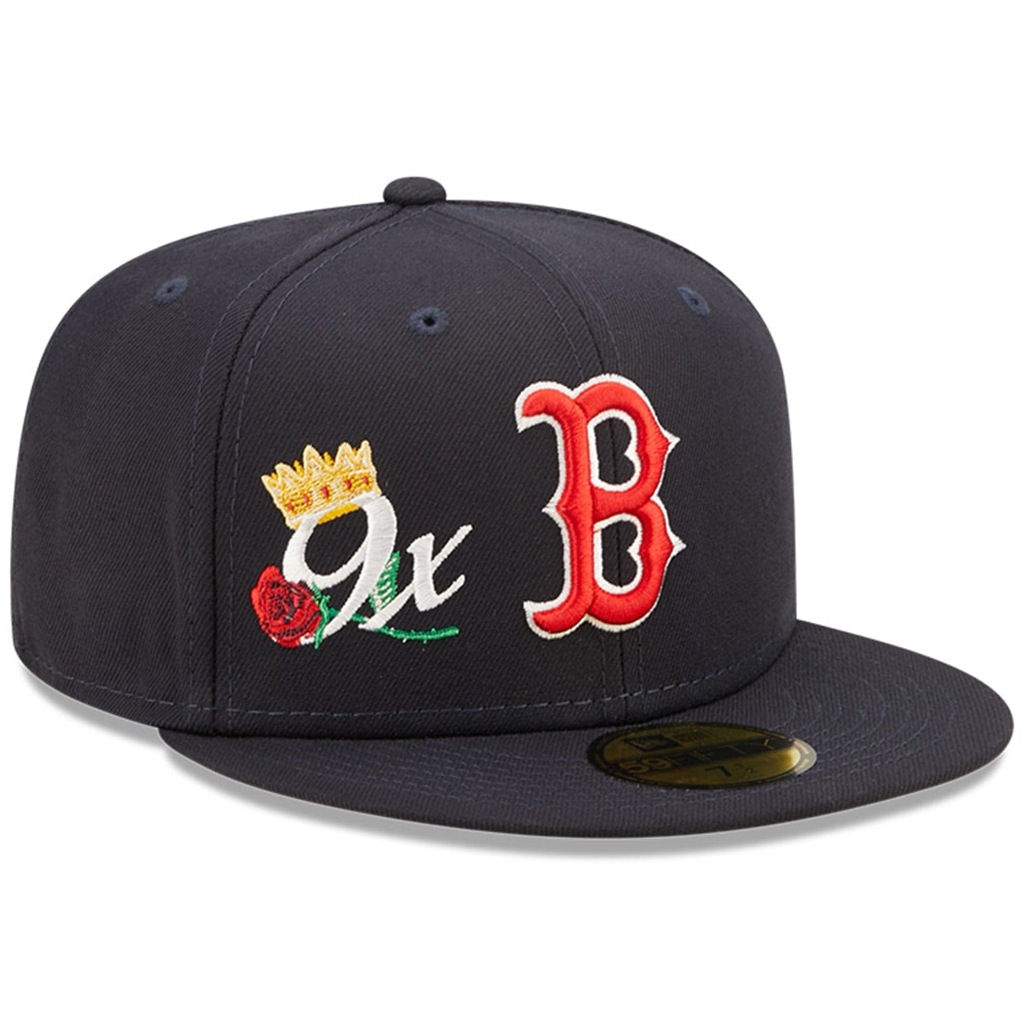 New Era Caps Boston Red Sox New Era MLB Crown Champs 59FIFTY Fitted Hat - Navy