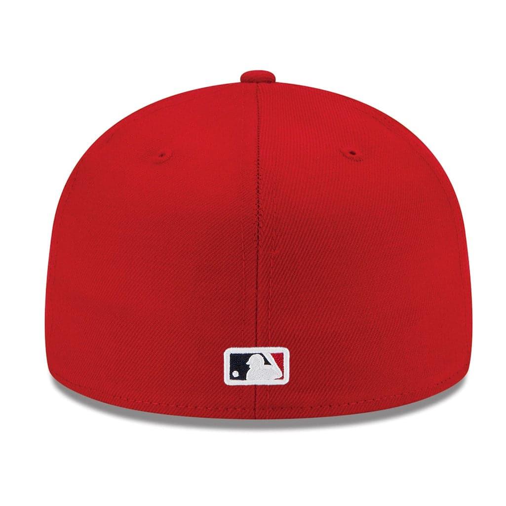 New Era Caps Boston Red Sox New Era MLB Scarlet Pop 59FIFTY Fitted Hat - Red