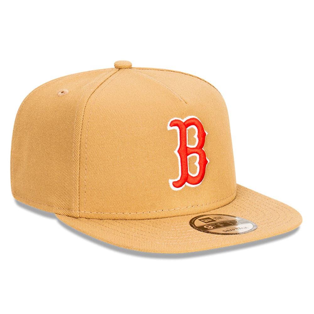 New Era Caps Boston Red Sox New Era MLB Team 9FIFTY A-Frame Snapback Hat - Khaki