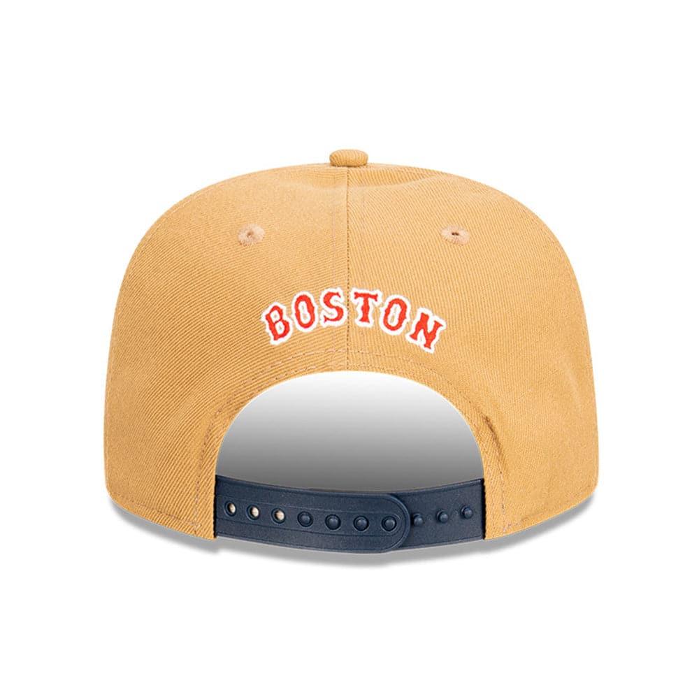 New Era Caps Boston Red Sox New Era MLB Team 9FIFTY A-Frame Snapback Hat - Khaki
