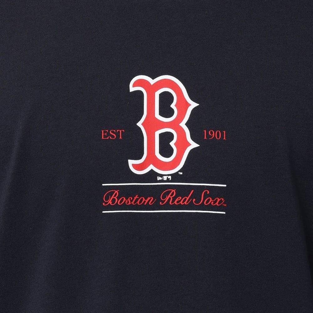 New Era T-Shirts Boston Red Sox New Era MLB Team Center Emblem T-Shirt - Navy
