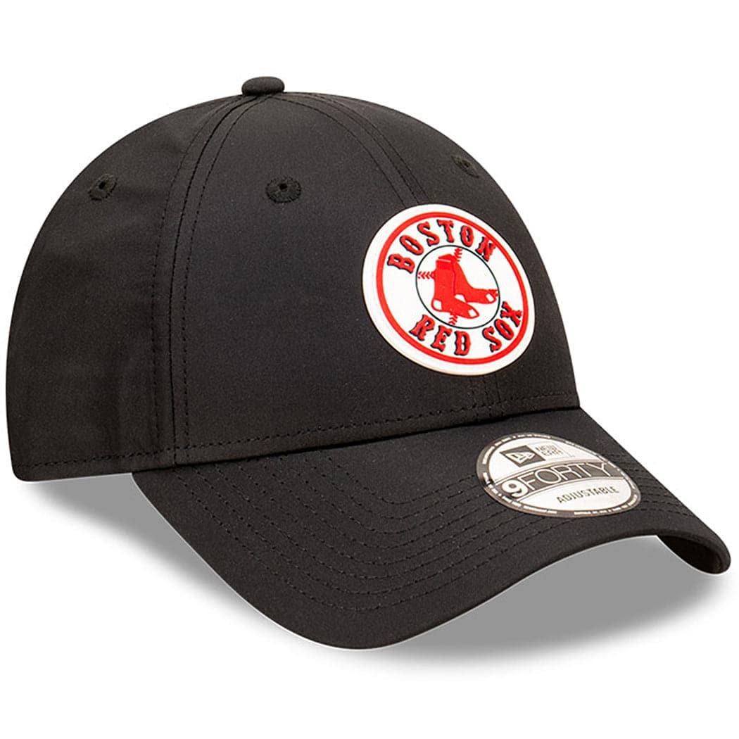 New Era Caps Boston Red Sox New Era MLB Team Circle Prolite 9FORTY Snapback Hat - Black