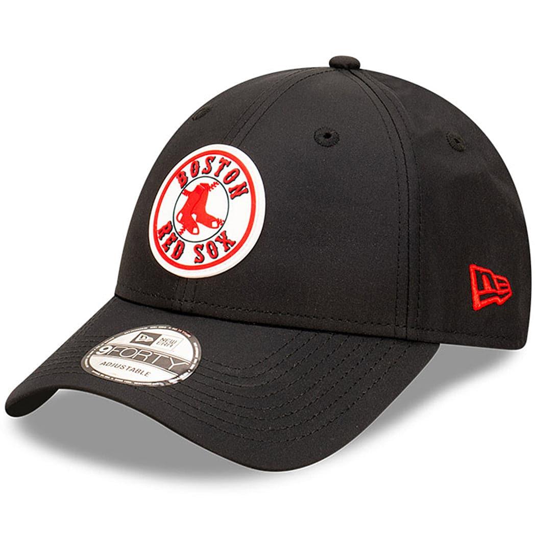 New Era Caps Boston Red Sox New Era MLB Team Circle Prolite 9FORTY Snapback Hat - Black