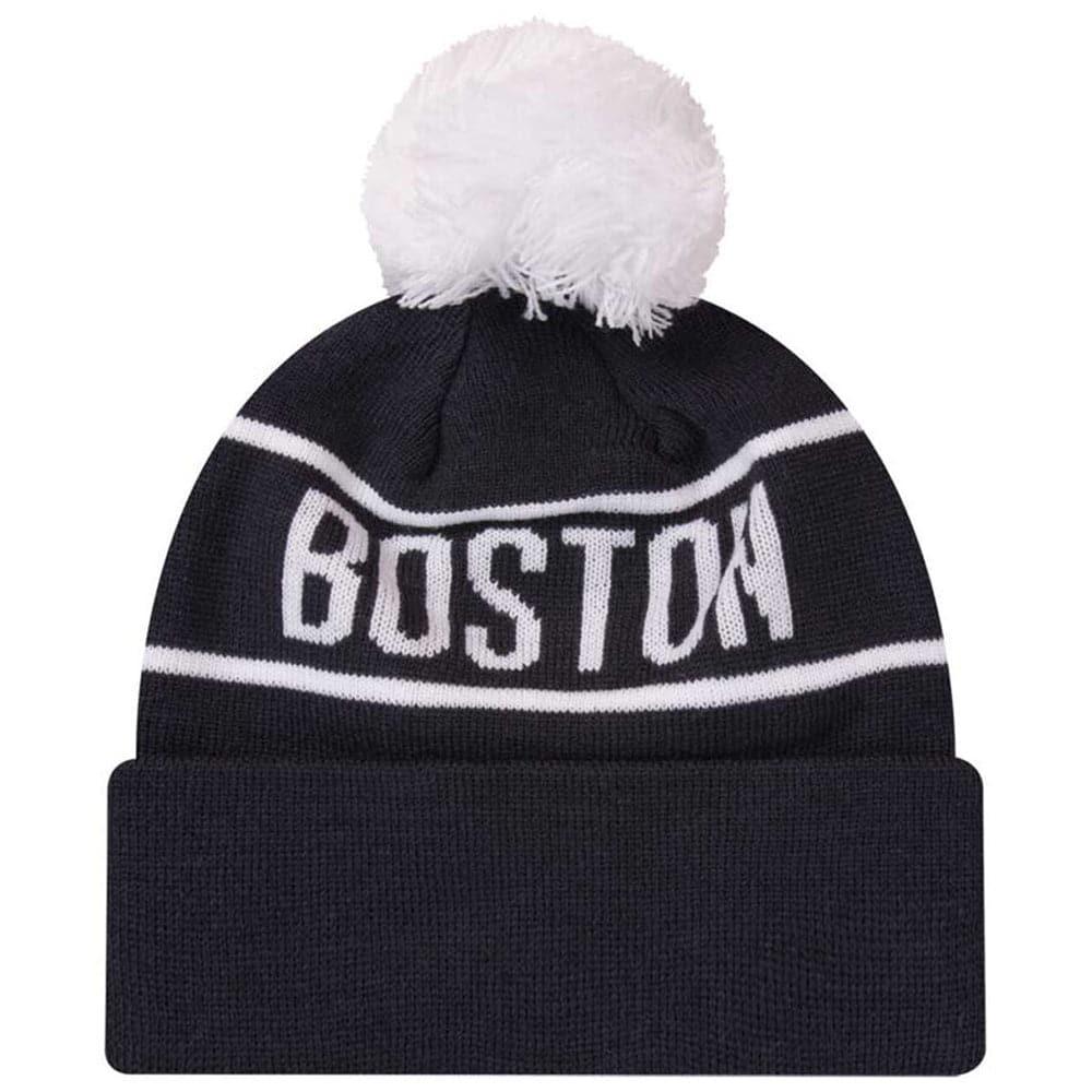 New Era Beanies Boston Red Sox New Era MLB Team Home Run Knit Beanie - Navy