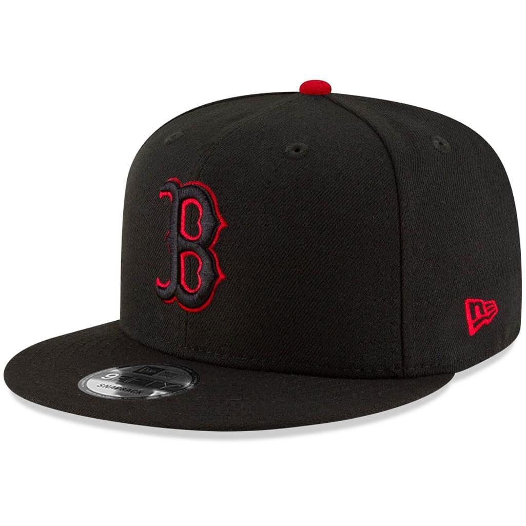 New Era Caps Boston Red Sox New Era MLB Team Pop 9FIFTY Snapback Hat - Black