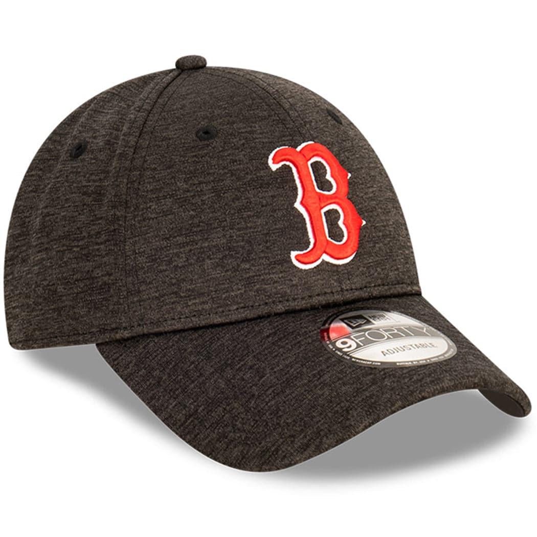 New Era Caps Boston Red Sox New Era MLB Team Shadow Tech 9FORTY Cloth Strap Hat - Graphite