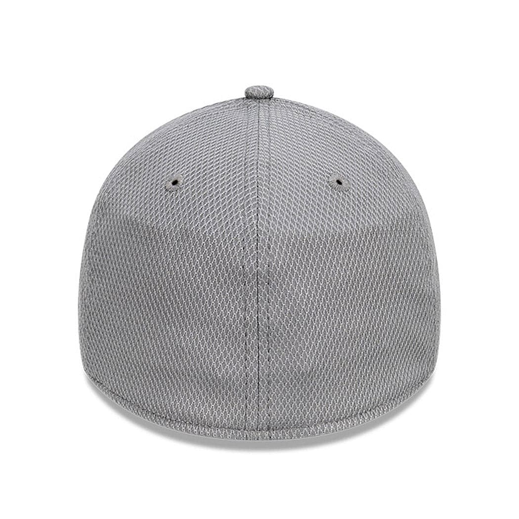 New Era Caps Boston Red Sox New Era MLB Team Storm Diamond Era 39THIRTY Flex Fiit Curve Hat - Grey