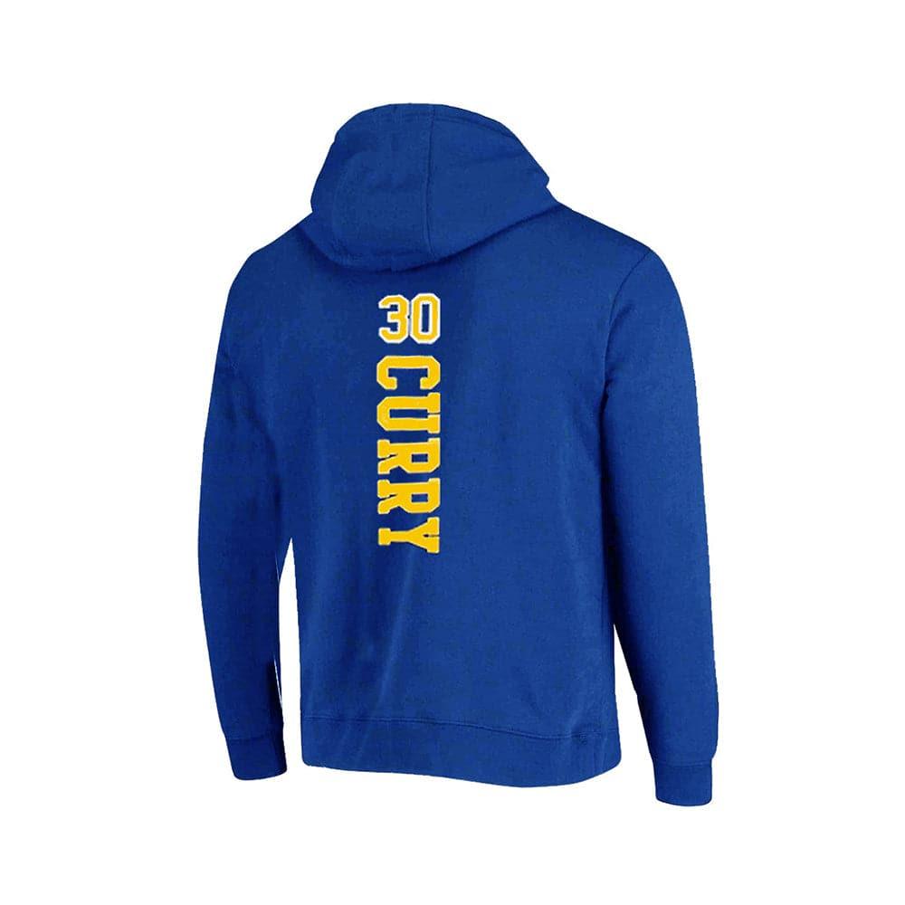 NBA Essentials Jumpers Boys Steph Curry Golden State Warriors NBA Essentials Top Of The Key Hoodie Jumper - Blue