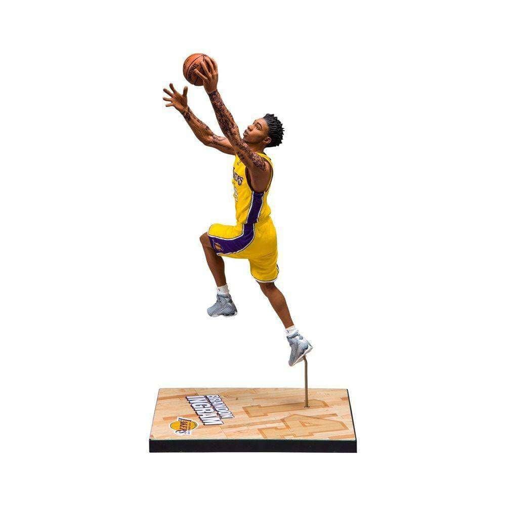 McFarlane Toys Figures Brandon Ingram Los Angeles Lakers McFarlane NBA Series 30 7" Figure - Gold
