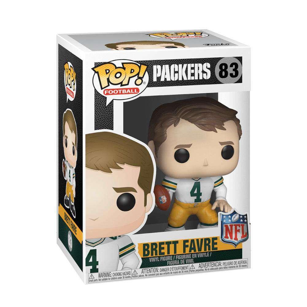 Funko Figures Brett Favre Green Bay Packers NFL Legends Funko Pop Vinyl 3.75" Figure - White