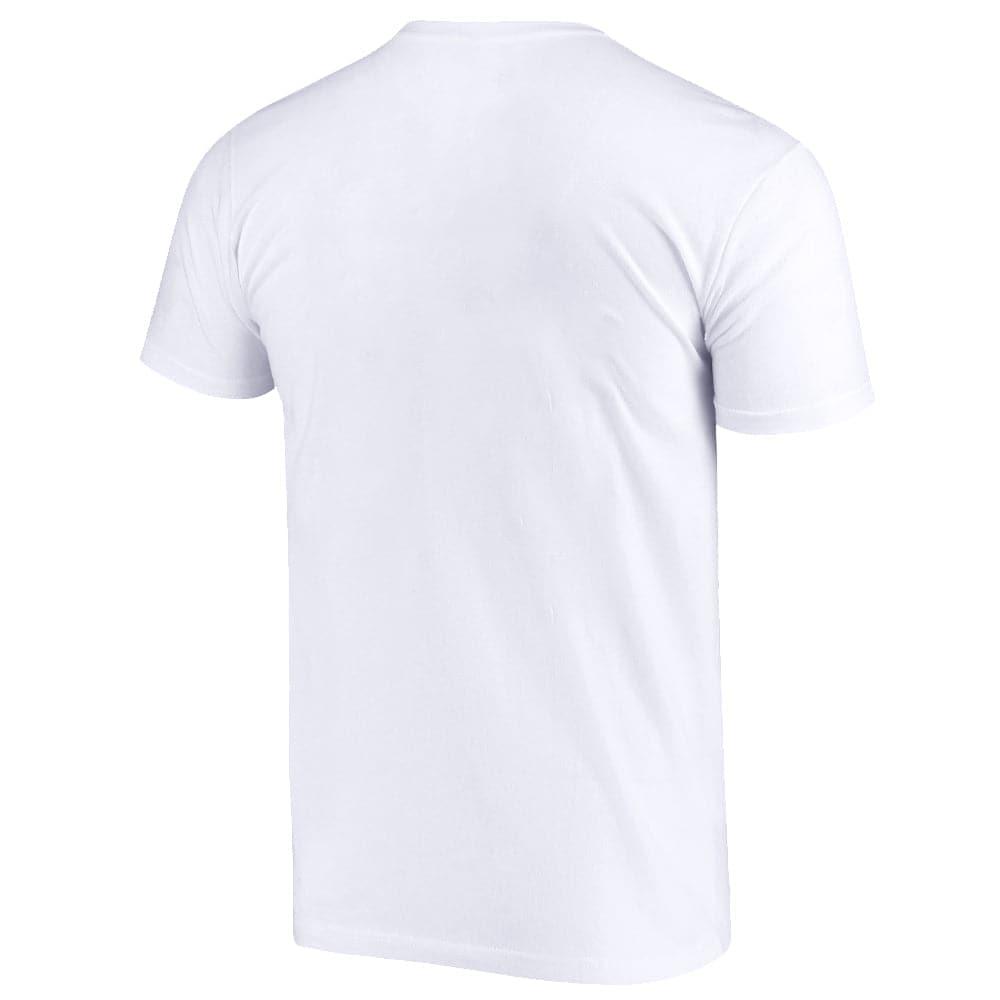 Mitchell And Ness T-Shirts Brooklyn Nets Mitchell & Ness NBA HWC Distressed Logo T-Shirt - White