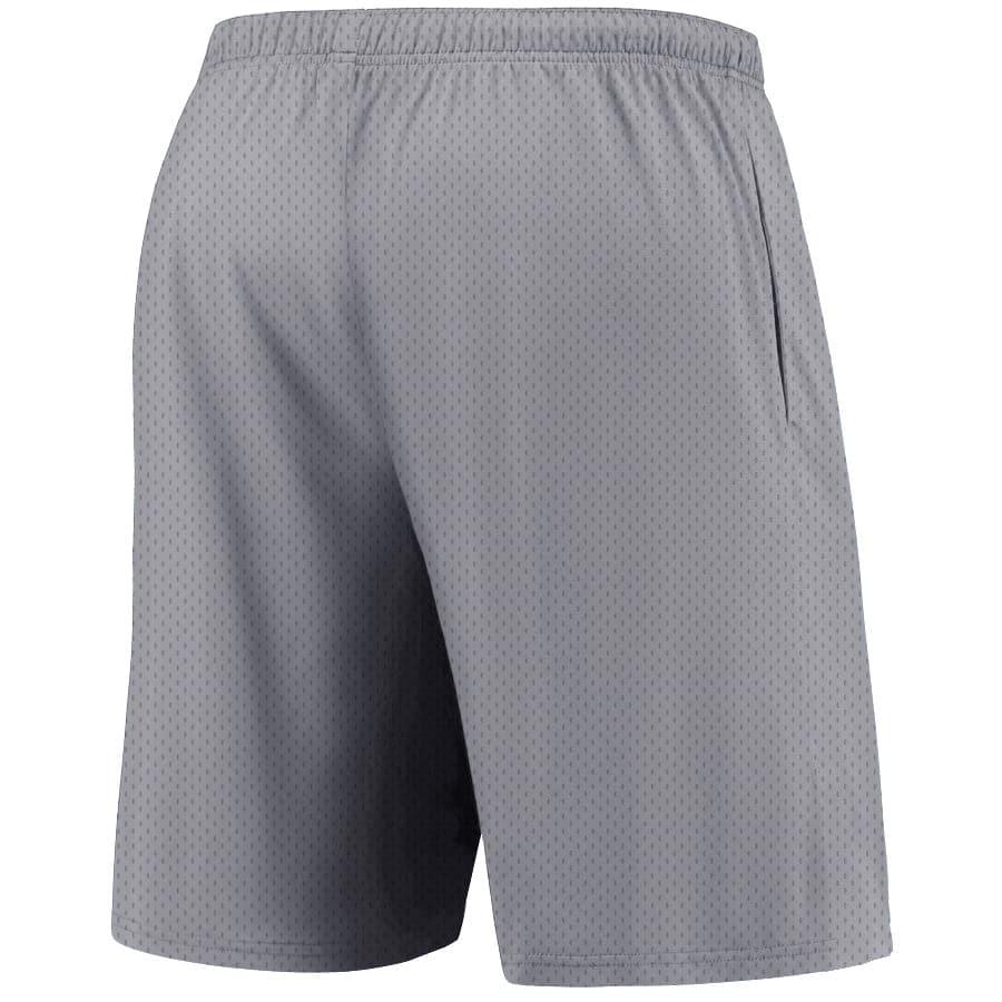 Mitchell And Ness Shorts Brooklyn Nets Mitchell & Ness NBA HWC Premium Mesh Court Shorts - Grey