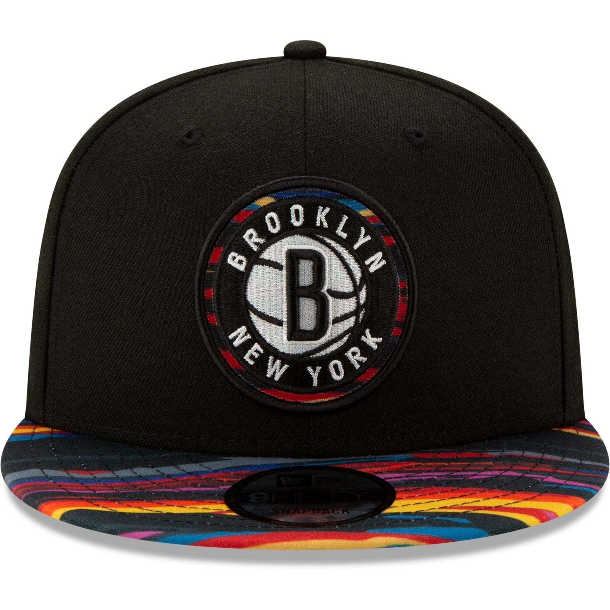 New Era Caps Brooklyn Nets New Era NBA 2019 City Series 9FIFTY Snapback Hat - Black