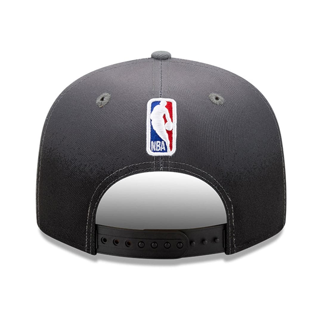 New Era Caps Brooklyn Nets New Era NBA 2021 Back Half 9FIFTY Snapback Hat - Black