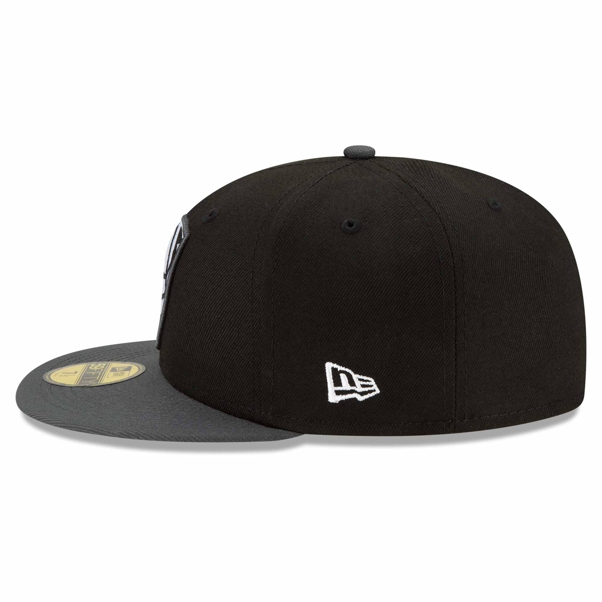 New Era Caps Brooklyn Nets New Era NBA 2021 Draft 59FIFTY Fitted Hat - Black