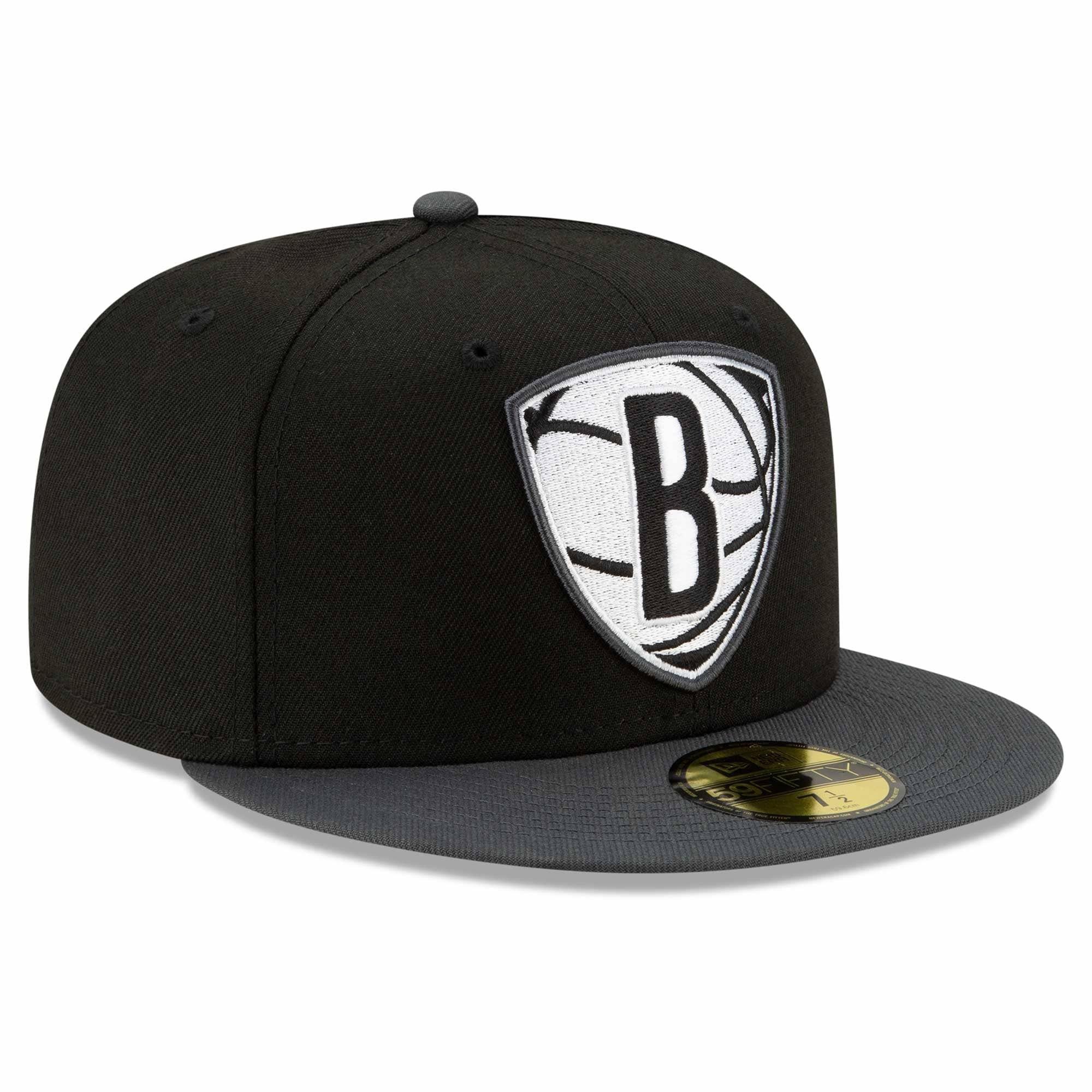 New Era Caps Brooklyn Nets New Era NBA 2021 Draft 59FIFTY Fitted Hat - Black