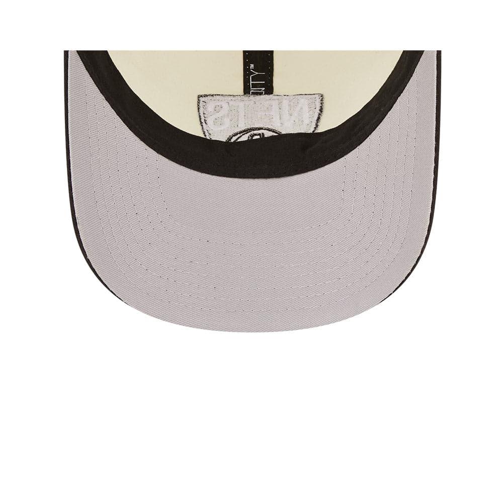 New Era Caps Brooklyn Nets New Era NBA 2022 Draft 9TWENTY Strapback Hat - Cream