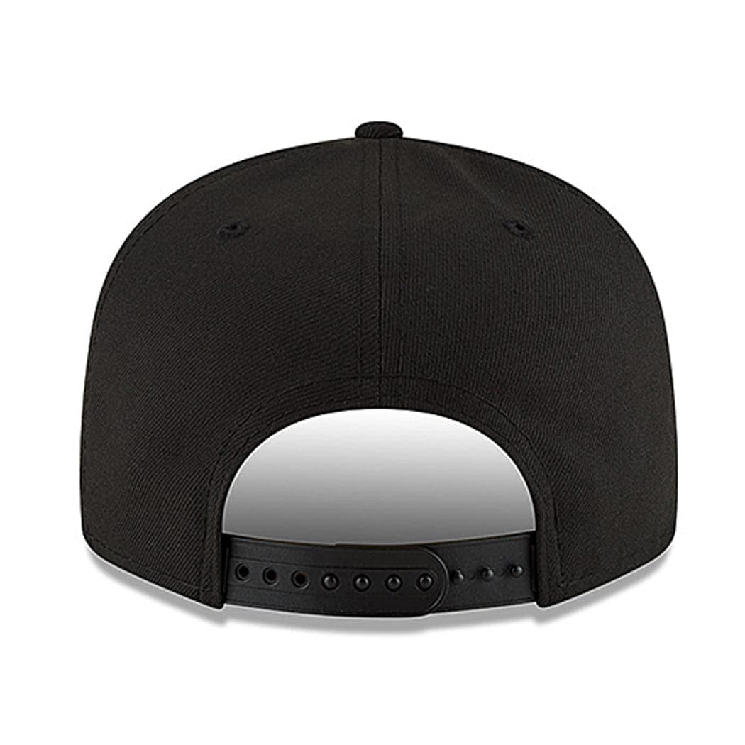 New Era Caps Brooklyn Nets New Era NBA 21-22 Back Half 9FIFTY Snapback Hat - Black