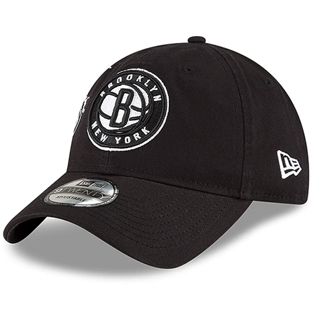 New Era Caps Brooklyn Nets New Era NBA 21-22 Back Half 9TWENTY Hat - Black