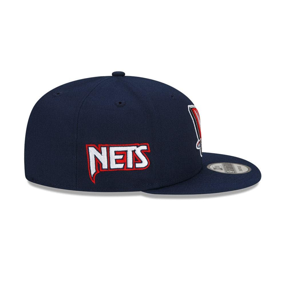 New Era Caps Brooklyn Nets New Era NBA 21-22 City Edition ALT 9FIFTY Snapback Hat - Navy