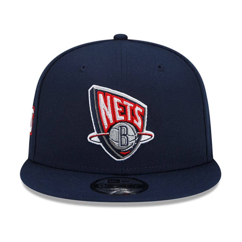 New Era Caps Brooklyn Nets New Era NBA 21-22 City Edition ALT 9FIFTY Snapback Hat - Navy
