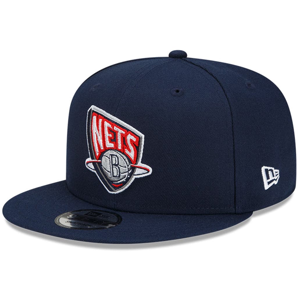 New Era Caps Brooklyn Nets New Era NBA 21-22 City Edition ALT 9FIFTY Snapback Hat - Navy