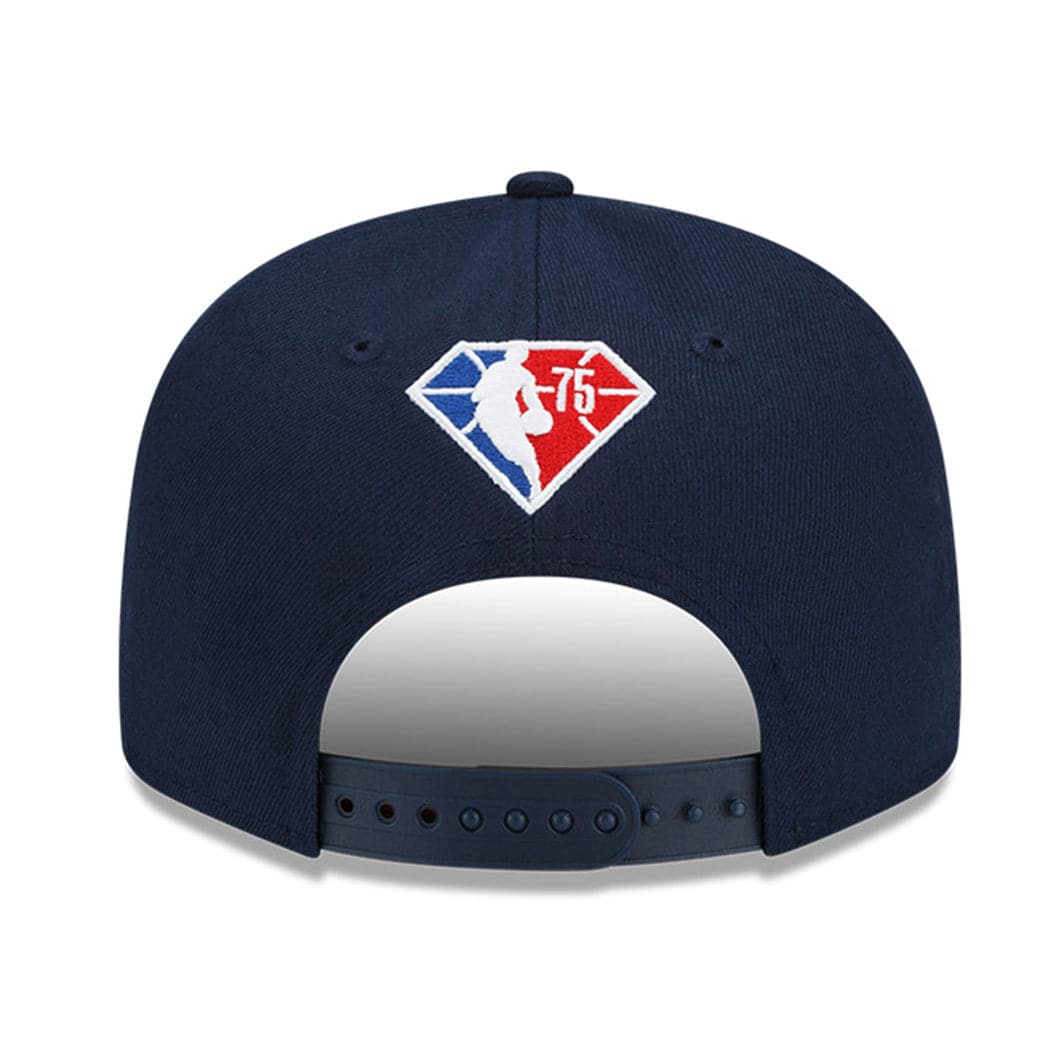 New Era Caps Brooklyn Nets New Era NBA 21-22 City Edition ALT 9FIFTY Snapback Hat - Navy