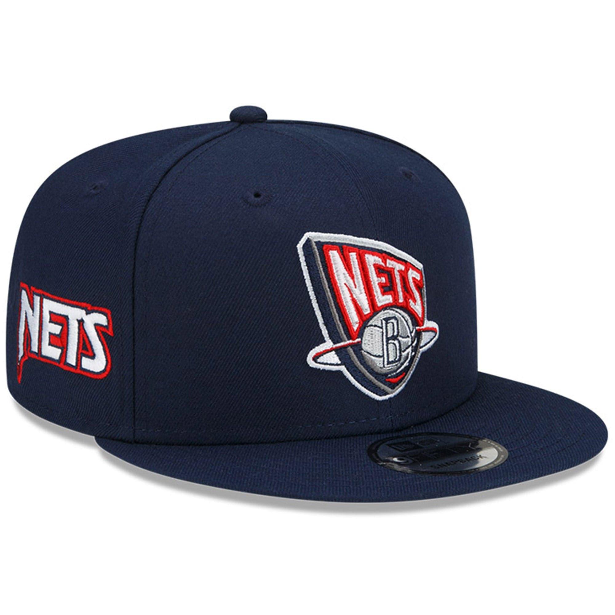 New Era Caps Brooklyn Nets New Era NBA 21-22 City Edition ALT 9FIFTY Snapback Hat - Navy