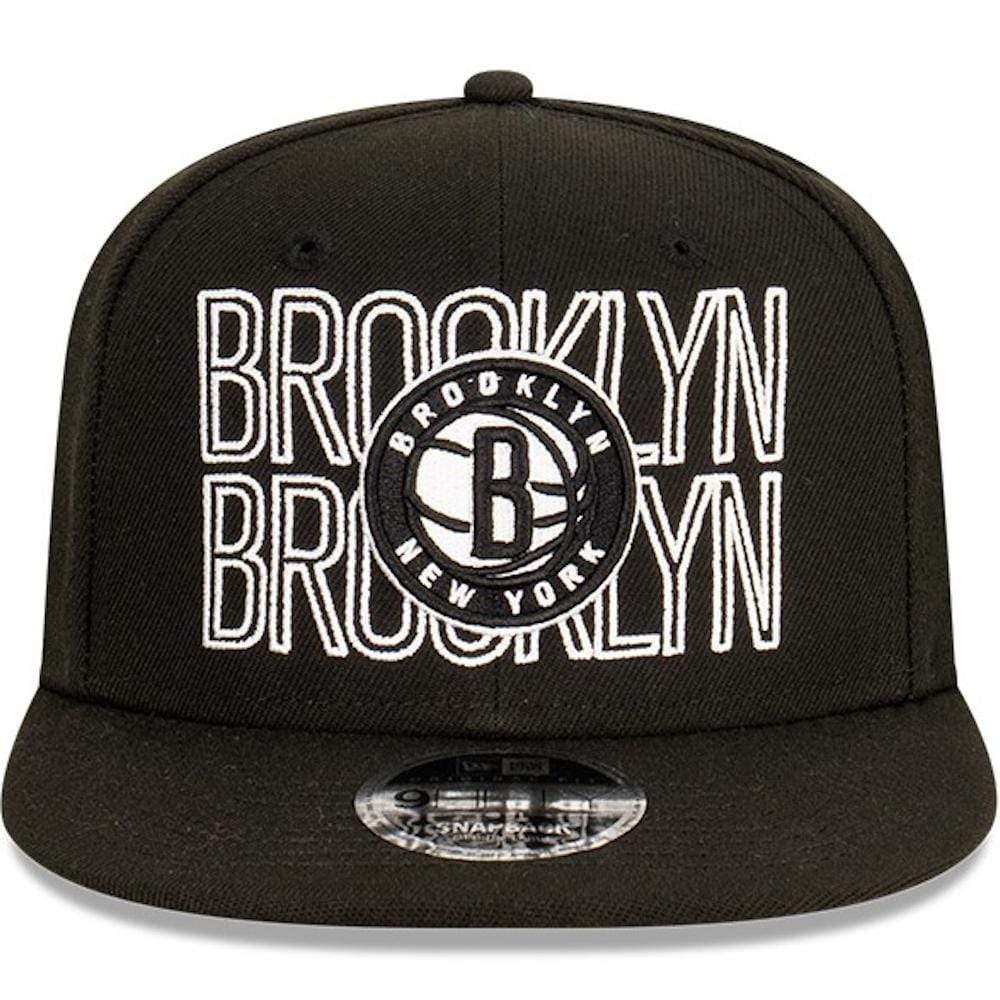 New Era Caps Brooklyn Nets New Era NBA Neon Lights Original Fit 9FIFTY Snapback Hat - Black