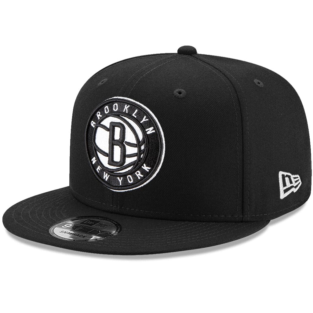 New Era Caps Brooklyn Nets New Era NBA Team 9FIFTY Snapback Hat - Black