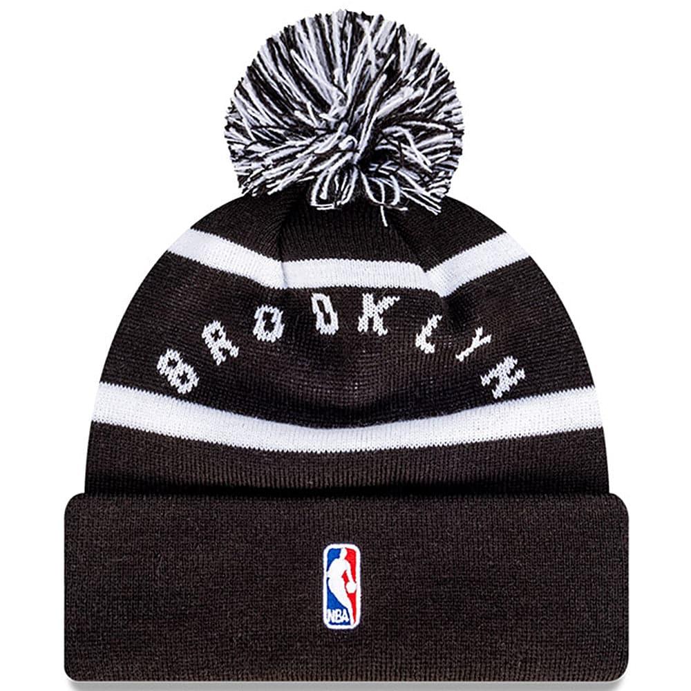 New Era Beanies Brooklyn Nets New Era NBA Team Wordmark Knit Beanie - Black