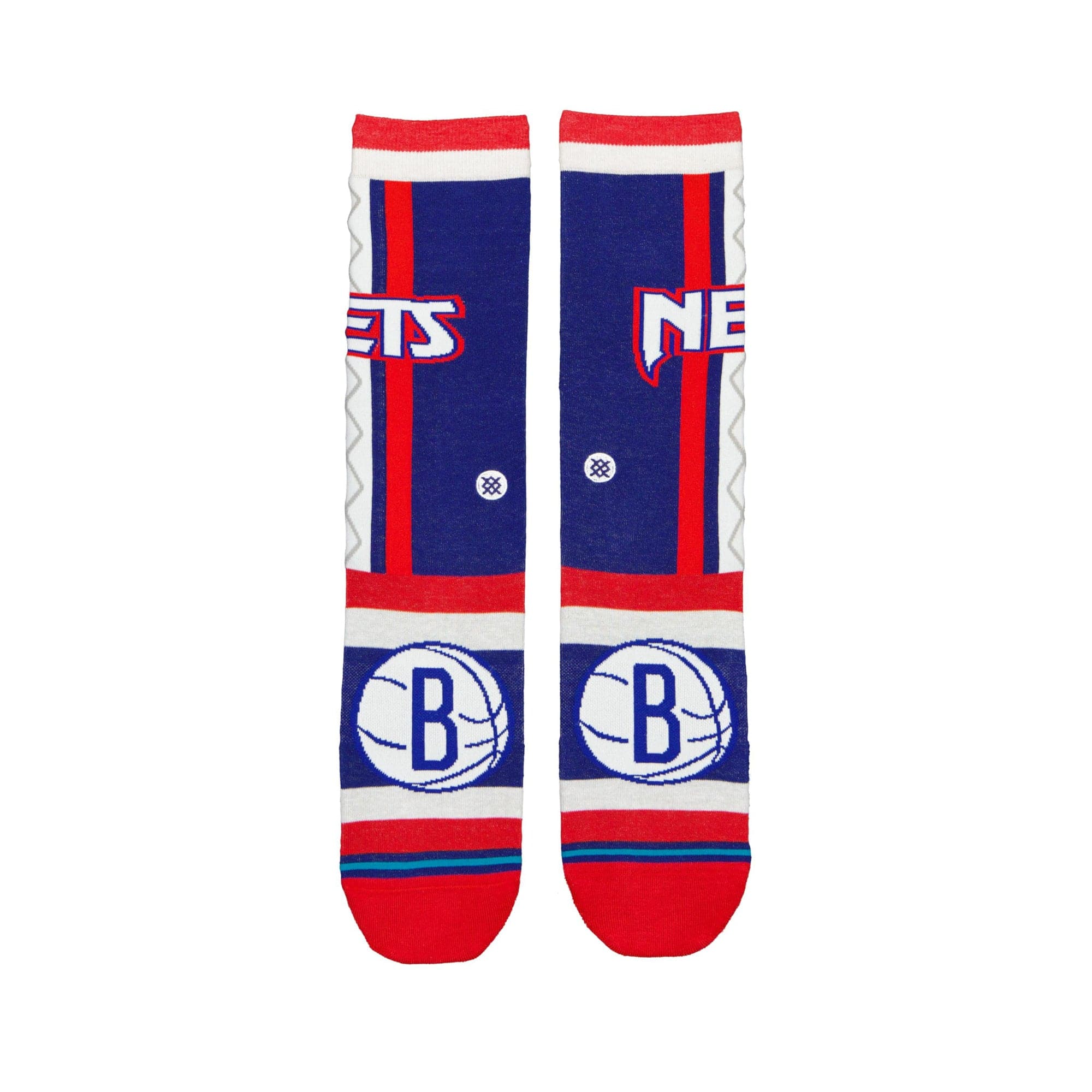 Stance Socks Large (9-12 US) Brooklyn Nets Stance NBA 21-22 City Edition Crew Socks - Navy